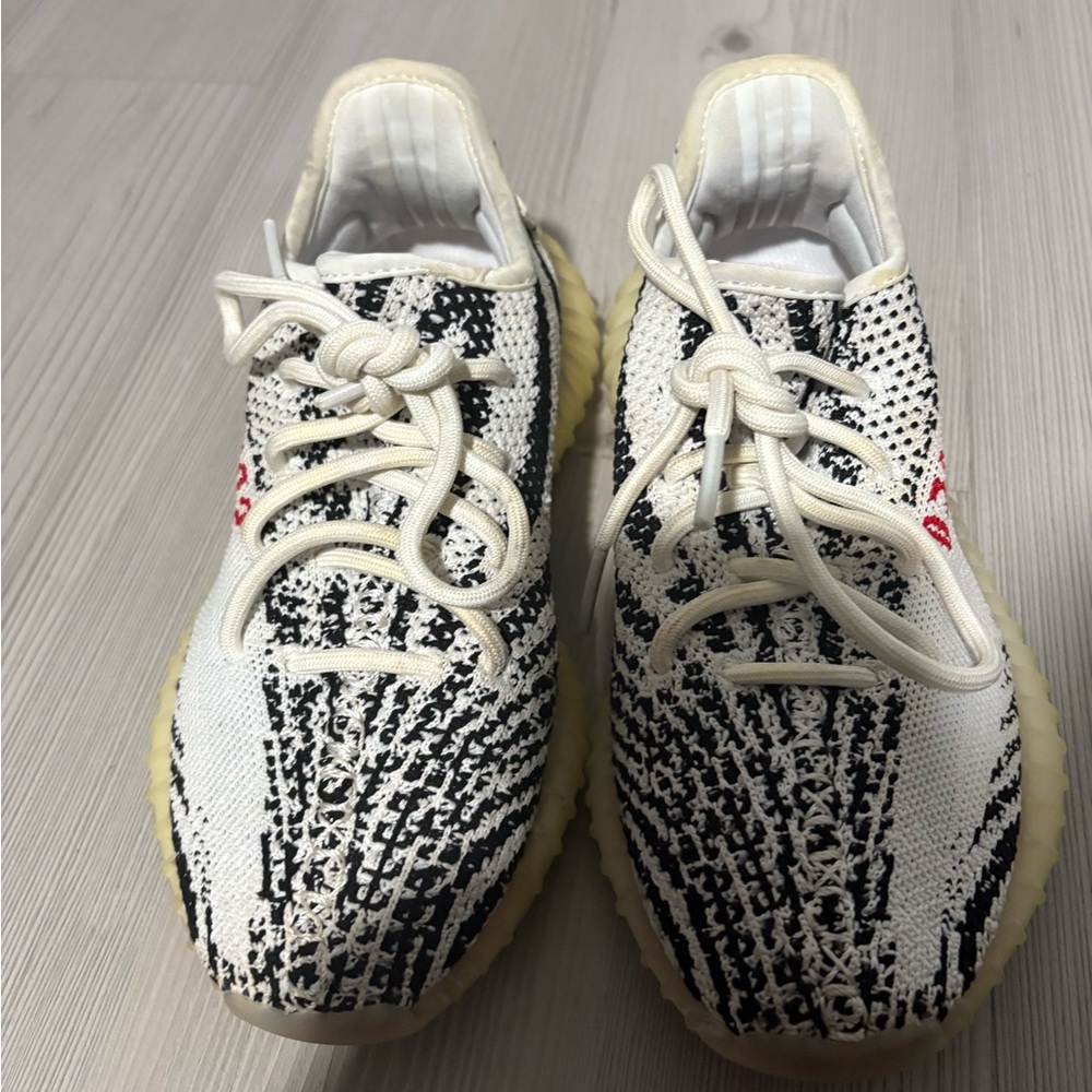 Adidas Kids Yeezy Boost 350 V2 - Black and White